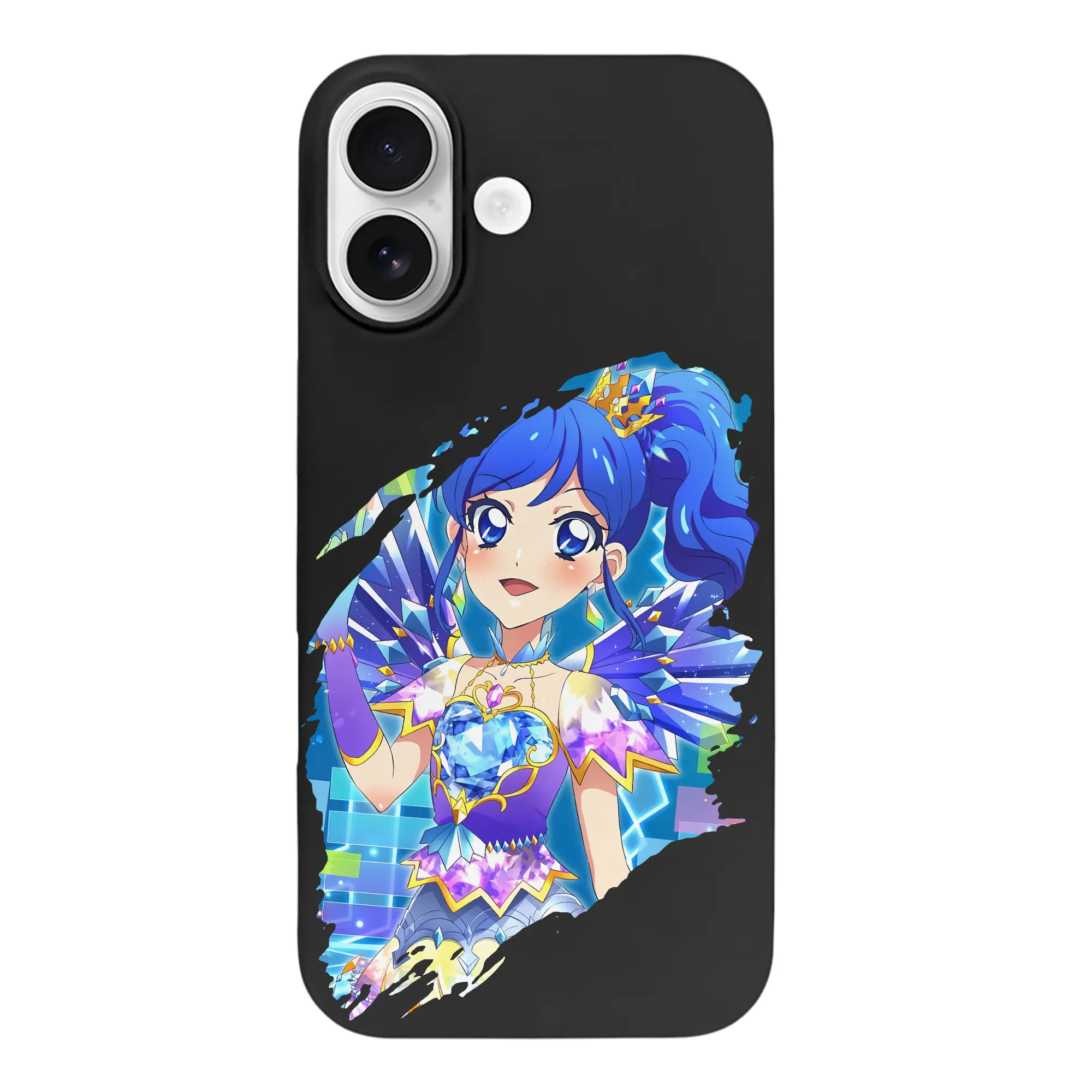 アイカツ グッズ 霧矢 あおい - iPhone 17 シリーズ シリコンケース 薄型 耐衝撃 指紋防止 ソフトタッチカバー 精密フィット 傷防止 保護ケース iPhone 17/17 Air/17 Pro/17 Pro Max 対応